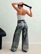 Midnight Wash Baggy Jeans